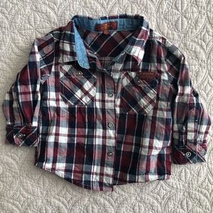 7 for all mankind button up